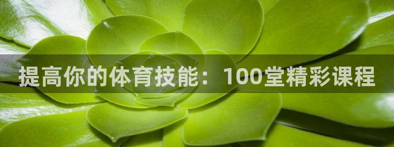 球王会体育：提高你的体育技能：100堂精彩课程